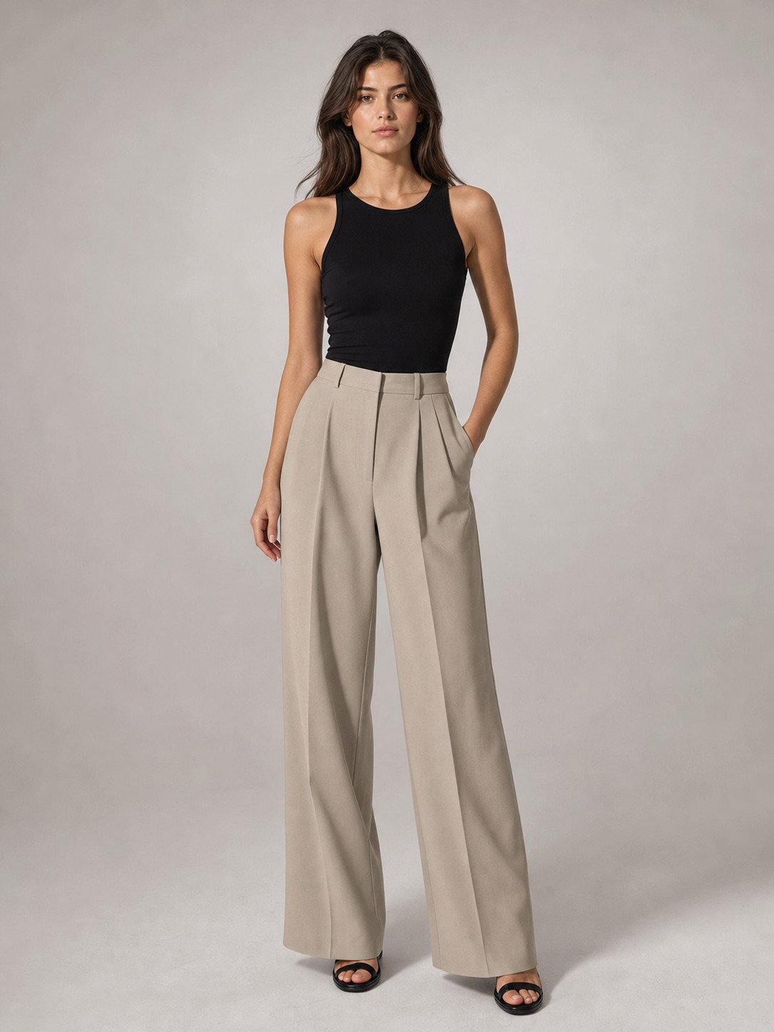 Relaxed Pleat Trouser