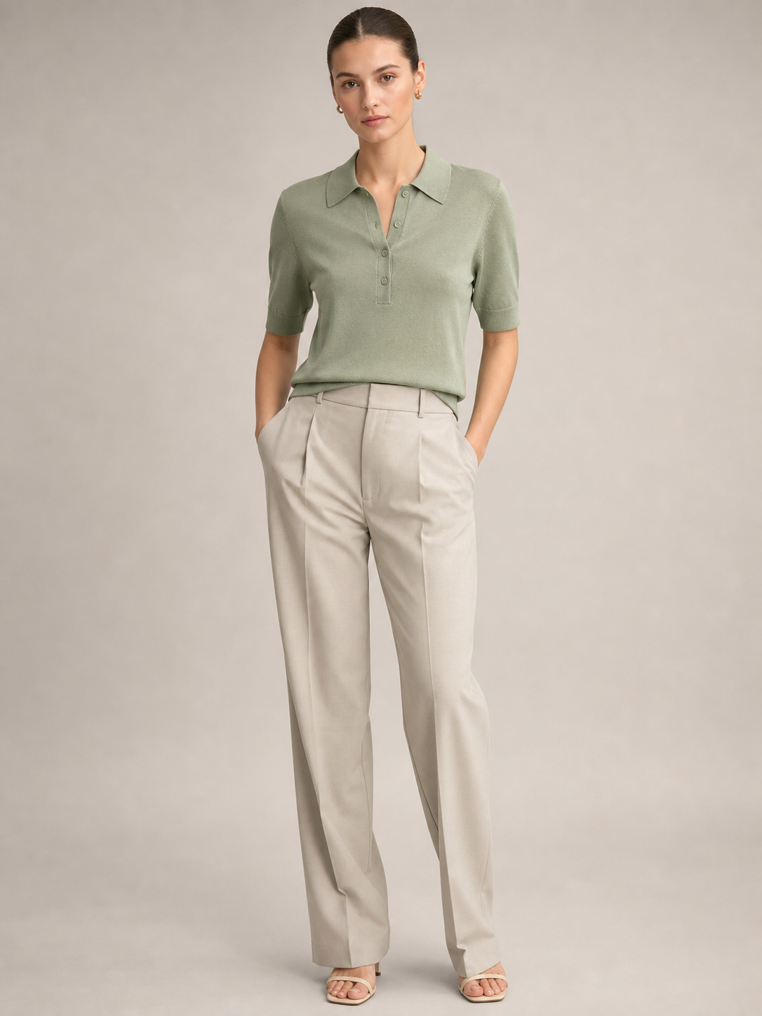 Fine-Knit Polo